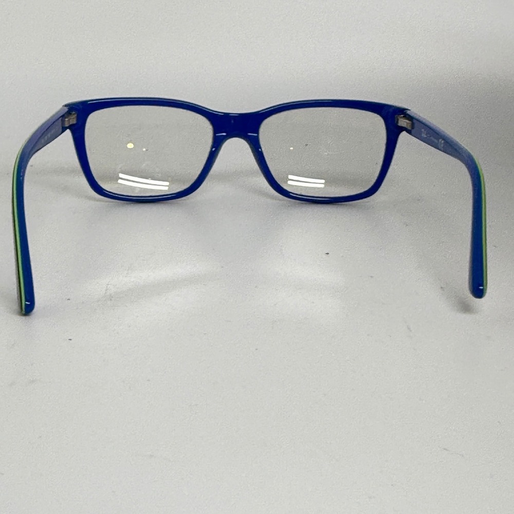 Ray Ban Kids‎ Eyeglasses RB 1536 3600 Black Blue Green Rectangular Frames 21045 - Picture 3 of 7